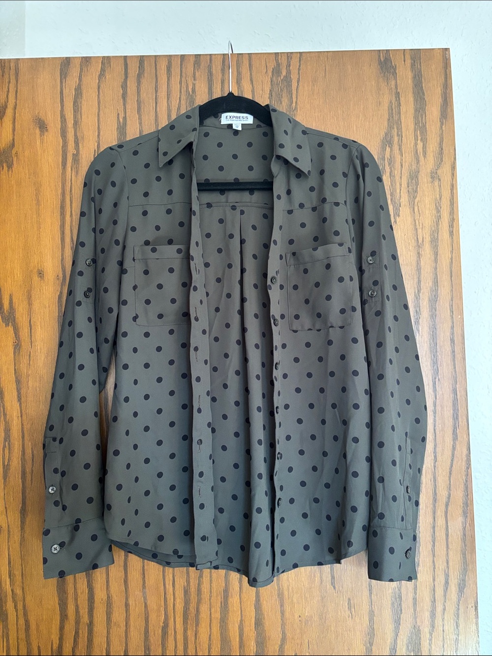 Express Portofino Polka Dot Shirt